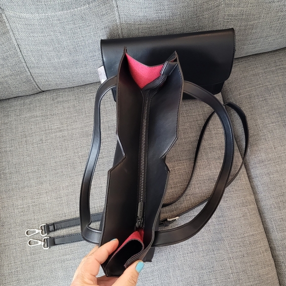 Pixie Mood Set of 3 Vegan Leather Black Tote, Purse, and Wallet - NWT & EUC - Picture 11 of 12